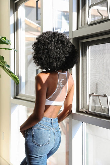 The Crescent Moon Dream Catcher Bralette